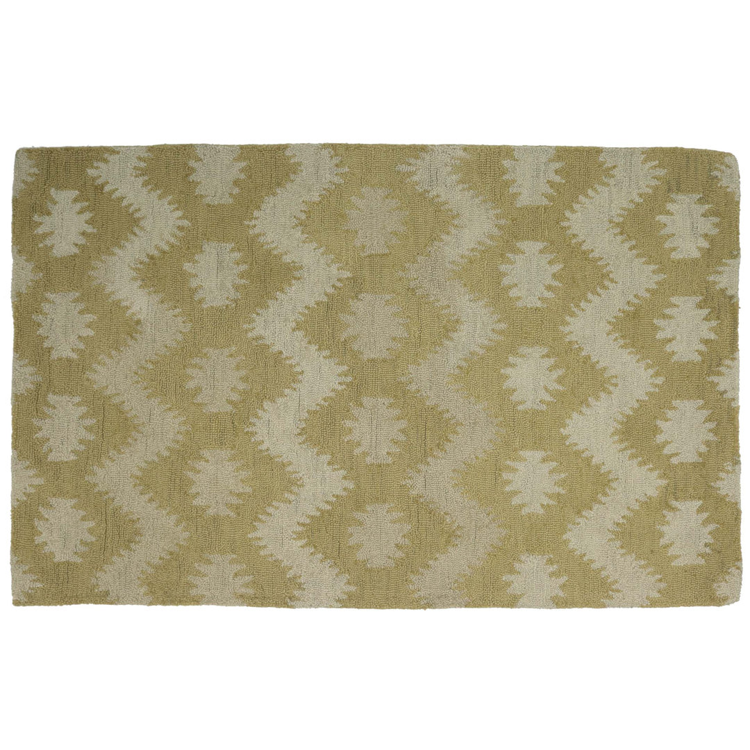 Teppich Calderdale aus Wolle in Beige