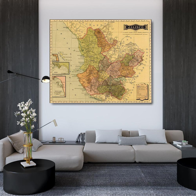 Art sur toile tendue par Red Barrel Studio®, H 36 po x l 43 po