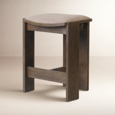 Errick Backless Solid Wood Bar & Counter Stool