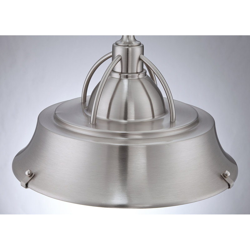 Tiawah 2 - Light Dome Pendant, Brushed Nickel