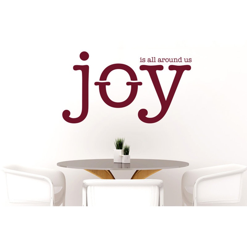 Wall Decal, Medium, Burgundy