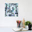 «Blue Ink Dots» par Ninola Design - reproduction d'art-53057927-53057928-53057946