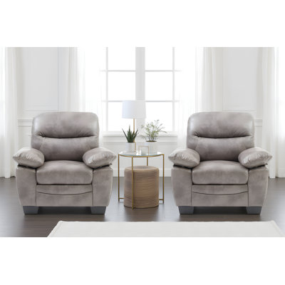Pingry Faux Leather Chair Set Of 2