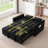 55.1" 3-In-1 Convertible Sofa Bed, Modern Velvet Double Sofa Futon Sofa Bed With Adjustable Back, Storage Bag And Pillow, For Living Room, Bedroom-805611081-805611076