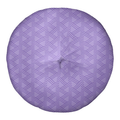 Coussin de sol zig zag classique