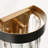 Grigor 1-Light Crysal Armed Sconce Bathroom Vanity Light