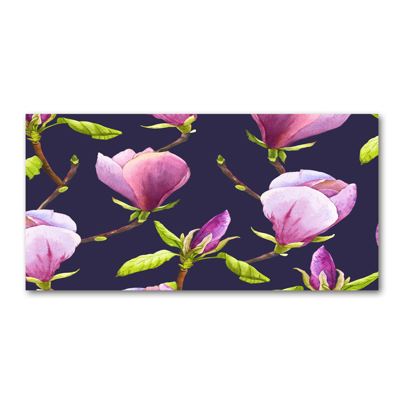 Magnolia - No Frame Print on Canvas