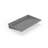 Badeloft 25.2" x 16.1" Rectangular Stone Resin Undermount Ramp Bathroom Sink UB-04-L-GGRY in Glossy Gray-138187389