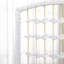 Alexin 160cm W x 170cm H 4 - Panel Solid Wood Folding Room Divider