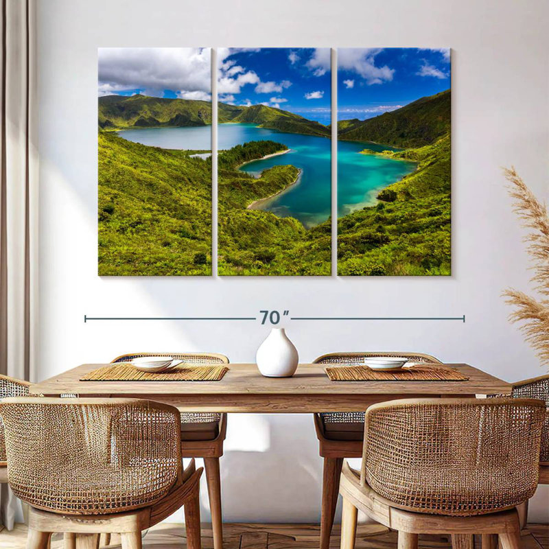 Alvord Lagoa Do Fogo Lake, 42" H x 65" W