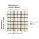 Birthplace 2" W x 2" L Porcelain Terrazzo Look Tile Grid Mosaic Sheet