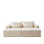 Canapé-lit modulaire surdimensionné de 87 po Modern-92838585