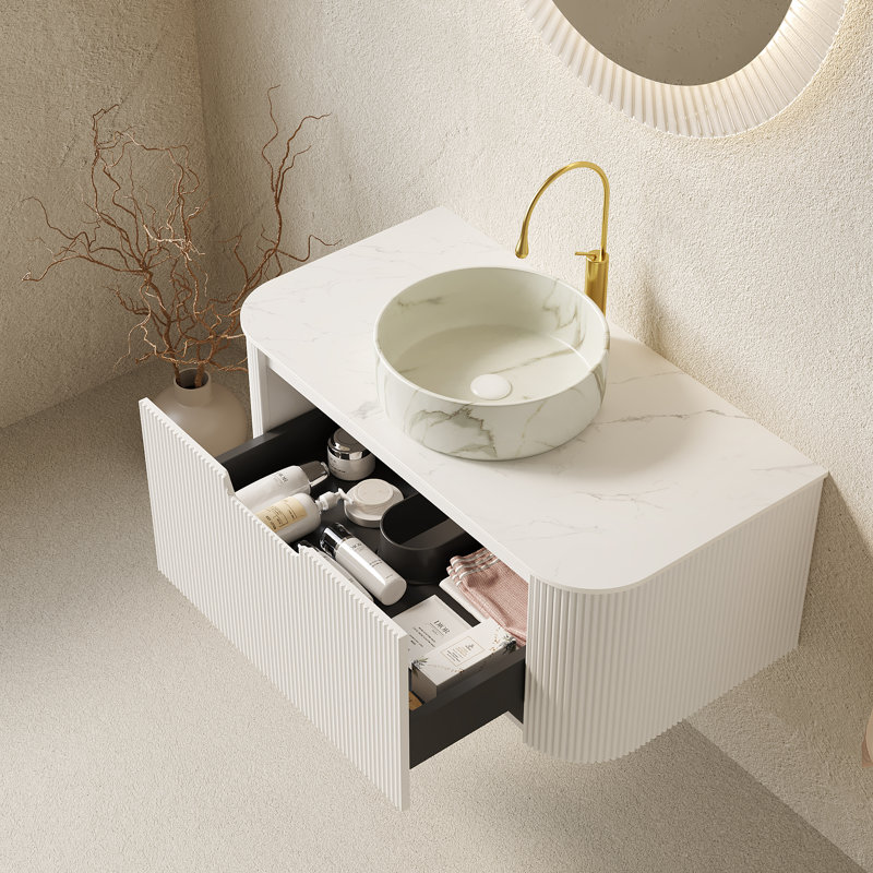 Meuble-lavabo de salle de bain Dina, 36"