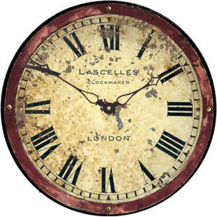 Pub Wood Wall Clock