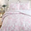 Ensemble d'édredon rose gaufré Laura Ashley Delphine-109055609