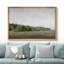 «Brown Meadow With Green Forest Landscape Wilderness Impressionism Traditional Scenic» sur toile-99446387-99446385