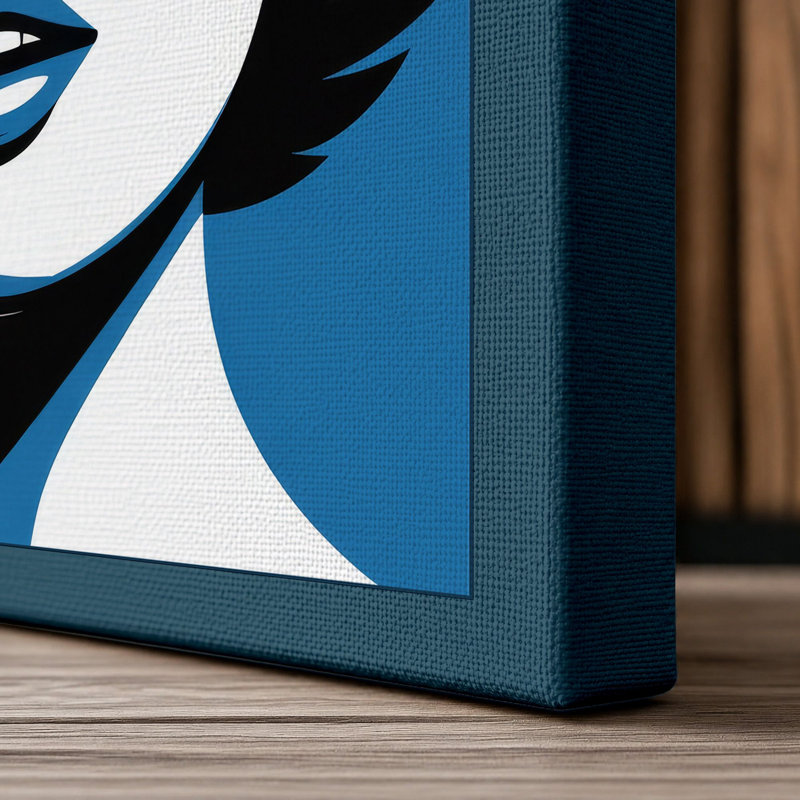 Print, 18x12 - 45.7 x 30.5 cm, Teal Border
