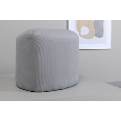 Darenda 46cm Wide Round Pouf Ottoman