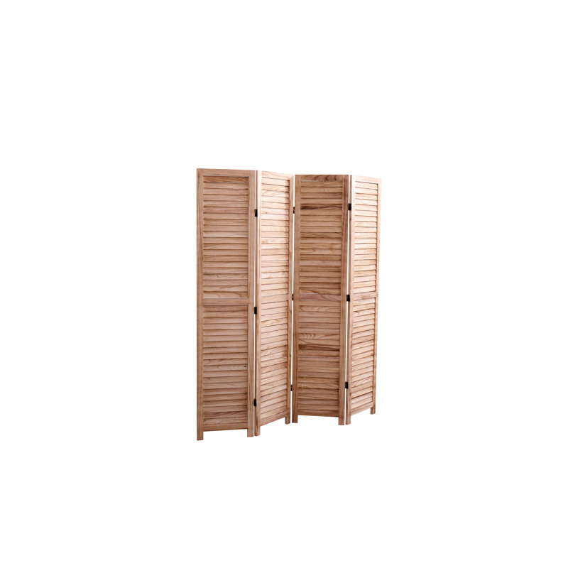 Cloison pliante en bois massif