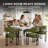 Stain Resistant Velvet Armchair - Upholstered Dining Chairs Side Chairs-113257060