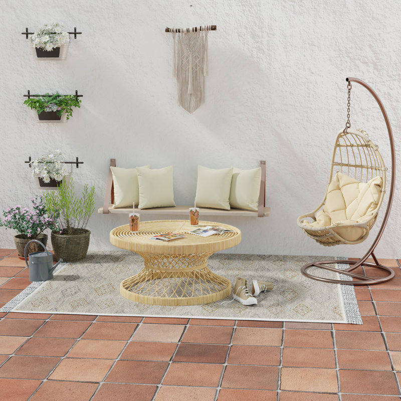 Sunbrella Outdoor Throw Pillow, Canvas Canvas Sunbrella® Canvas, 16" H x 16" W