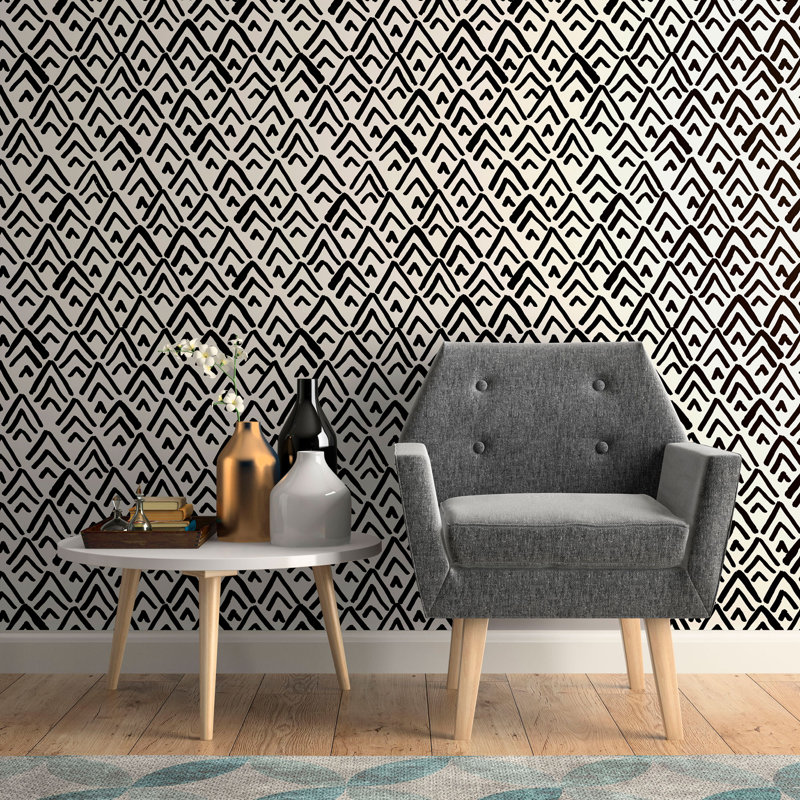 Bhavya Peel & Stick Geometric, 48" L x 24" W