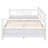 Full Size Daybed With Support Legs, White