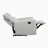 Karrar 37.5" Modern & Contemporary Velvet Reclining Chair with Tab Pull Recline, Pocket Coil Seating & Solid Wood Frame