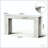 62.99-Inch Extra-Long Entryway Table, Farmhouse Style Sofa Table for Tidy and Organized Living Spaces-863211450