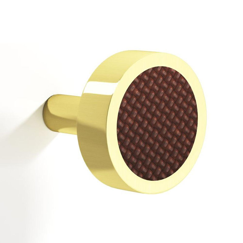 L510 Cabinet Knob Series, Polished Brass