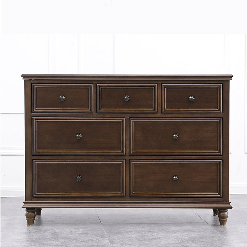 Modern Drawer Solid Wood Accent Chests. Solid Wood Accent Chest, Nut Brown