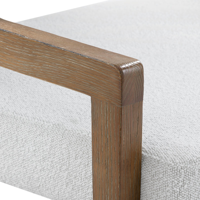 George Boucle Armchair, Driftwood