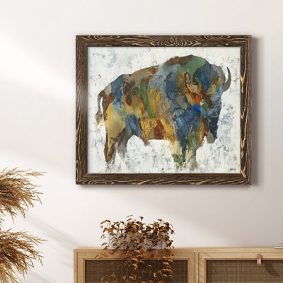 Plains Icon - Cadre photo, reproduction d'art sur toile