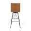 Diaw Swivel Upholstered Stool with Metal Frame-62173289-62173291