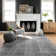 Tapis gris foncé / blanc Ragnar