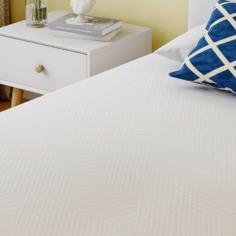 Mattress In A Box, Green Tea Memory Foam Medium Firm, 6 Inch Mattresses For Platform Bed, Full