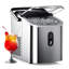 SimzLife 26Lbs. Machine à glaçons de comptoir quotidienne avec poignée, machines à glaçons autonettoyantes, 26 lb / 24 heures, 9 glaçons prêts en 6 minutes pour la maison / cuisine / bar / fête / camping-106891991