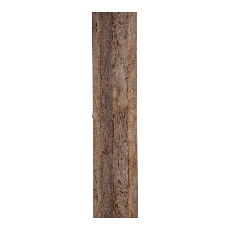 Jacquinto Wall Linen Cabinet, Vintage Oak