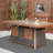 28.94 H Outdoor Fire Pit Table with Ice Bucket