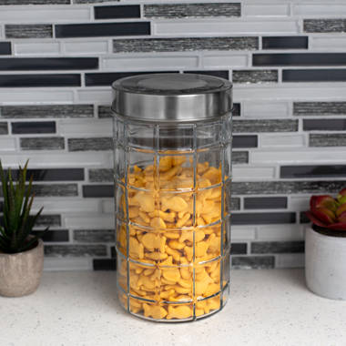 Prep & Savour 1.63 qt. Chex Collection Large Canister Jar