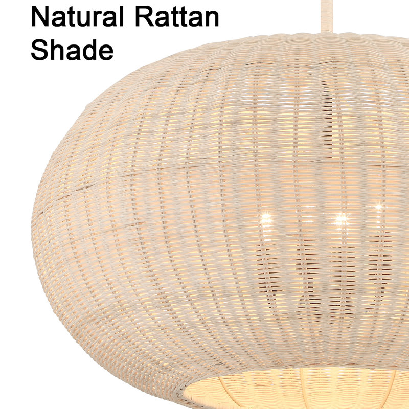 Luminaire suspendu charbon 1 lumière Modjeska