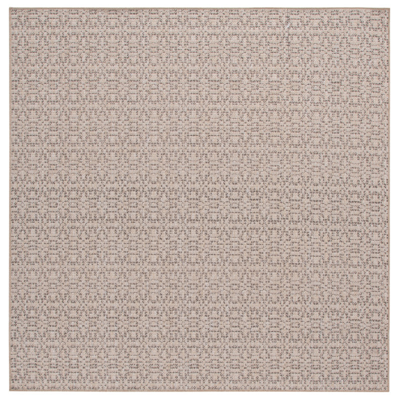 Joyce Sisal Performance Performance Geometric Rug, Square 6'7"