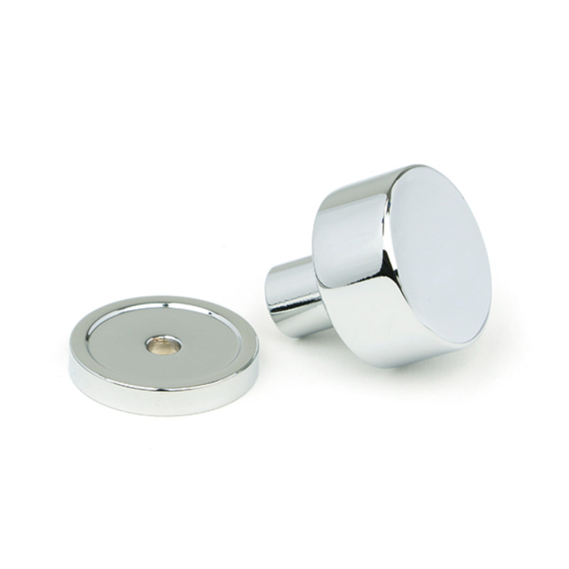 Round Knob, 2.5 cm, Polished Chrome