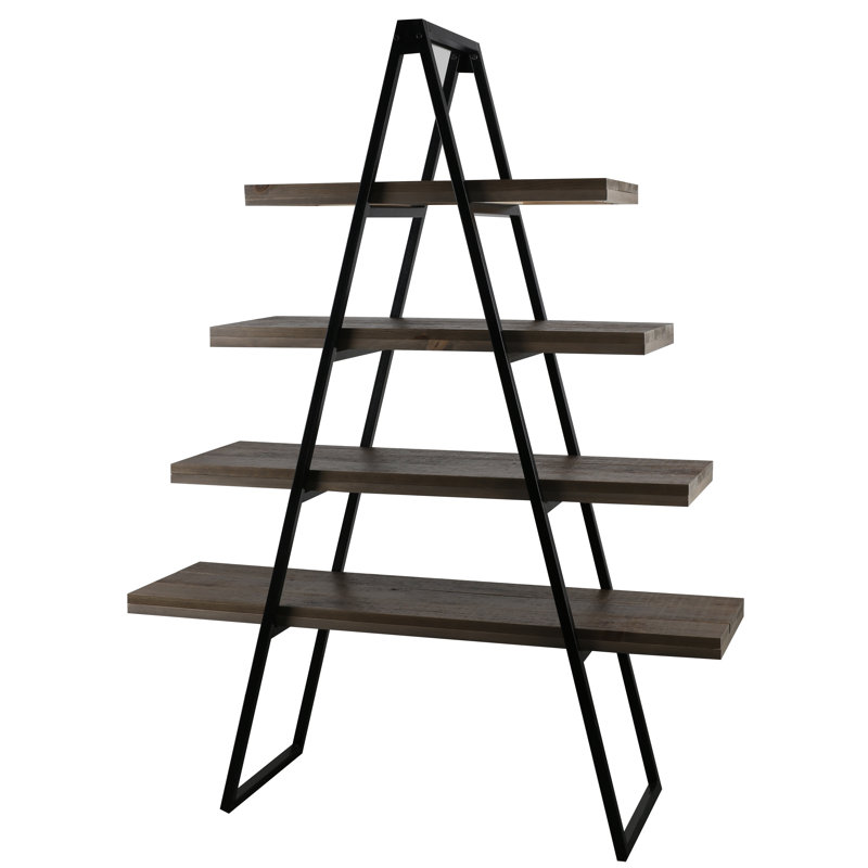 Bibliothèque échelle en métal H 74 "x l 55"