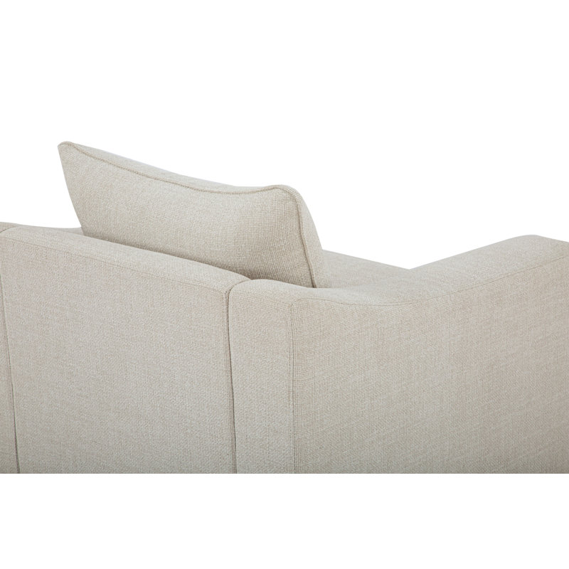 Fauteuil d'appoint rembourré Deann