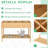 Outsunny 43X18x30in Raised Garden Bed With 8 Pockets And Shelf-120010955