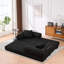 Canapé-lit pliant avec matelas à ressorts en mousse, conception convertible pour le salon, le bureau ou un appartement, peu encombrant et confortable-905007090