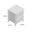 Table de chevet 2 tiroirs Faringdon-1897090412