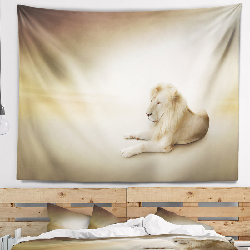Tapisserie relaxante «King of Animals», H 32 po x l 39 po
