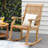 Teak Wood Porch Rocking Chair